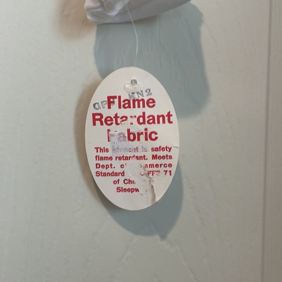 VINTAGE styled by shepherd dressing night gown white and pink RARE nwt size S - Picture 3 of 10